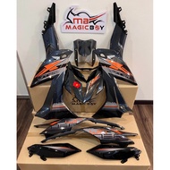 COVERSET RSX WINNER-X (1) ORANGE | CRYSTAL GREY