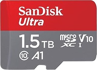 SanDisk 1.5TB Ultra microSDXC UHS-I Memory Card with Adapter - Up to 150MB/s, C10, U1, Full HD, A1, 