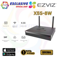 EZVIZ X5S-8W Wireless NVR 8 Channel Up to 5MP / 3K Support Onvif