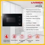 Livinox 25L 28L Built In Microwave LMW-928 LMW-925-BL