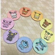33pcs Pokemon Badge Eevee Eeveelution Eevee