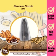 [READY STOCK] Stainless Steel Churros Nozzle / Icing / Icing Piping Nozzle Pastry Baking DIY Decorat