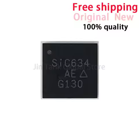 (1-5PCS)100% New SiC634 SiC634CD SiC634CD-T1-GE3 QFN Chipset