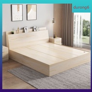 Double Panel Bed Storage Bed Super Single Bed Tatami Bed Storage Bed Frame Queen Bed High Box Storag