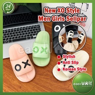 EASYWARE 2023 New XO Style Cute Bear Bathroom Men Girls Selipar Anti-Slip Living Room Indoor Outdoor