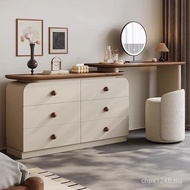 2025 Cabinet Solid Wood Modern New Style Cabinet Dressing Table Bedroom Antique Simple Daily Hair St