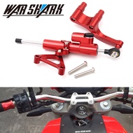 CNC Motorcycle Accessories Steering Damper Stabilizer Shock Absorber Bracket For DUCATI 696 796 795 1100 Monster