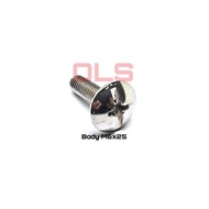 M6x25 Body Cover Bolt honda karisma 10 Bolt 25mm long