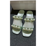 Authentic Jelly bunny Pearl Decoration Sandals1