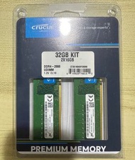 美光 DDR4-2666 16Gx2 共32G KIT 伺服器記憶體