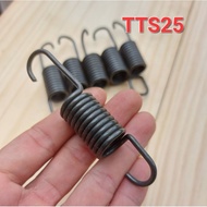 XO 19-gauge spring, 90mm long, 2.5mm thread