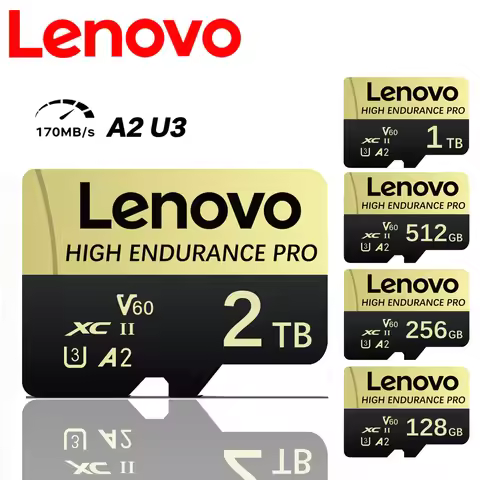 Lenovo 2TB Memory Card For Nintendo Switch 1TB V60 4K Micro TF SD Card 128GB 256GB 512GB Cartao De M