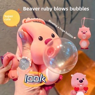 Nailoong Loopy【Squishy Keychain】 Stress Relief Toy | Gantung Kunci Squishy Naga Susu Pelega Tekanan