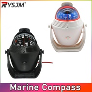 Marine Compass Navigation Positioning High Precision LED Light Sea Pivoting Boat Car Compass For Mar