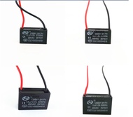 2 Pcs 0.47uf/0.68uf/1uf/1.2uf/1.5uf/1.8uf/2uf/3uf/4uf5uf/6uf/7uf/20uf MFD 450V AC 50/60Hz 2 Wire Ele
