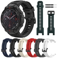 Silicone Watchband for Amazfit T-Rex/T-Rex Pro Strap Replacement Band for Huami Amazfit T Rex Strap