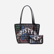 Christy ng Portable mini Tote Bag Limited Graffiti Child Mother Shopping Bag Handbag Vegetable Baske