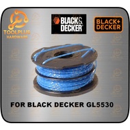 Black Decker A6441 Grass Trimmer CUTTE String Refill GL5530 SPOOL NYLON LINE GL350 GL 5530 350 BLACK