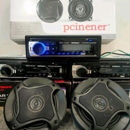 WAREHOUSE SALE PROMOTION BLUETOOTH CAR TAPE + 2 SPEAKERS 4INCH 250 WATT SUBWOFER| MP3 MULTIFUNCTIONA