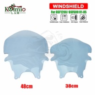 48CM / 38CM Fit For 2001 - 2005 SUZUKI Bandit GSF1200 GSF600 Motorcycle Windshield Windscreen GSF120