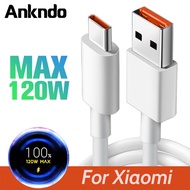 Xiaomi 6A 120W Type-C Fast Charging Data Cable For Mi11 MI10 Mi9 MIX3 Redmi K50 K40 Pro K20 Note10 9