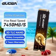 GUDGA SSD ความเร็วสูงสุด M.2 NVME PCIe 4.0 512GB 1TB 2TB SSD M2 2280 SSD Nmve Gen4 7450MB/s เดสก์ท็อ