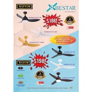 BESTAR CEILING FAN - RAZOR "FREE INSTALLATION"