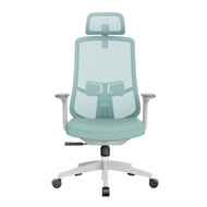 Office Chair Tiltable 103-130° High Back Ergonomic Mesh Office Chair 2D Headrest Adjustable Gaming Chair Comfortable Computer Chair