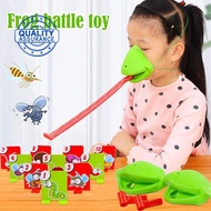Frog Mouth Sticking Out Tongue Blowing Children's Toy Chameleon Game Lizard Game Puzzle Board B8s7