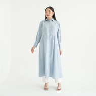 Alluna Basic Gamis/Dress Bf2046C Bysonia Basic Dress Polyblend Premium Free Shipping Discount