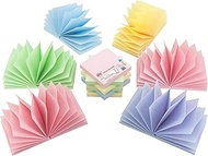 4A Sticky Pop-up Notes,3 x 3 Inches,Pastel Assorted,Self-Stick Notes,100 Sheets/Pad,12 Pads/Pack,4A 