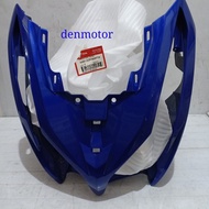 TAMENG VARIO 125 HELM IN BIRU/ORANGE ORIGINAL 64301-KZR-600PTB/NOR