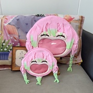 Demon Slayer/Mitsuri/Demon Slayer Ganlu Temple Honey Glass Backpack Anime Peripheral Storage Plush C