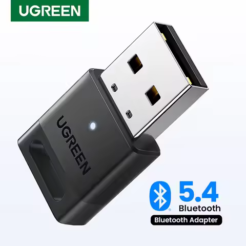 UGREEN USB Bluetooth Adapter Bluetooth Dongle 5.4 6.0 for PC Bluetooth Receiver & Transmitter for Bl