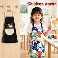 Kids Apron Painting Apron Cooking Apron Cotton Polyester Soft Kitchen Baking Art Class Unisex Kids A