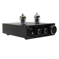 [OUGO-SG] TUBE-03 Mini HiFi Audio Preamplifier 6K4 Vacuum Tube Amplifier Buffer Treble Bass Adjustme