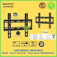 (💙) BRACKET TV LED 24 32 40 Inch Universal Fixed Breket Wall Mount
