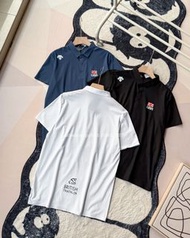 Descente 迪桑特 GBR英國隊 深藍 速乾Polo衫 全新