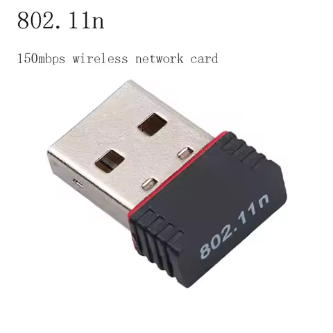 Wireless 2.4G 150M Mini USB Wifi Network Card Adapter WLAN IEEE802.11n USB2.0 Wifi Receiver for Tabl