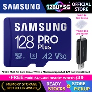 Samsung PRO Plus microSD Card U3 A2 V30 UHS-I Up to 180MB/s(Read) 130MB/s(Write) 128GB 256GB 512GB M