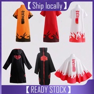 Unisex 4th 6th 7th Generation Yondaime Hokage Namikaze Minato Cosplay Costume Cloak Cap Trench