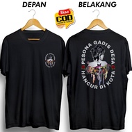 PESONA T-SHIRT, VILLAGE GIRL, DESTROYED IN FB CITY, DISTRO CLOTHES FOR MEN AND WOMEN