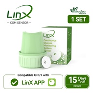 LinX CGM 24H Real-Time Continuous Glucose Monitor Sensor Blood Sugar Tracking