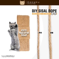 READY SRTOCK 🐱 DIY Sisal Rope Cat Tree Scratching Post Climbing Replacement Sharpen Claw (Tali Cakar Kucing)