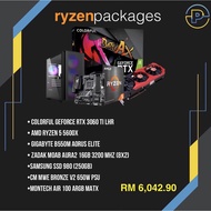 COLORFUL GEFORCE RTX 3060TI LHR RYZEN PACKAGE