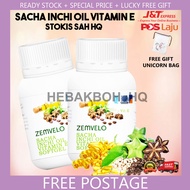 Zemvelo Sacha Inchi Oil +Vit E Minyak Sacha Inchi [ READY STOCK ] [ FREE GIFT ] [ FREE POSTAGE ]