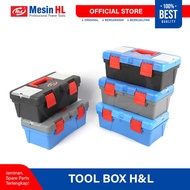 ISKU Tool box toolkit besar 18 inch toolbox besi tahan karat/bok kunci bengkel tempat kotak alat per