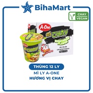 [12LY BOX] - A ONE - A-One Vegetarian Cup Noodles, A One Vegetarian Cup Noodles, Aone Vegetarian Cup