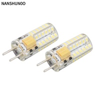 NANSHUN0O 2pcs LED Light Bulb, 6000K 3W GY6.35 Bulb, Easy 12V Bi-Pin Base Energy Saving Bulb Under C