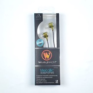 清貨 靚聲金屬耳機 Wallytech wea-085 earphone 3.5mm